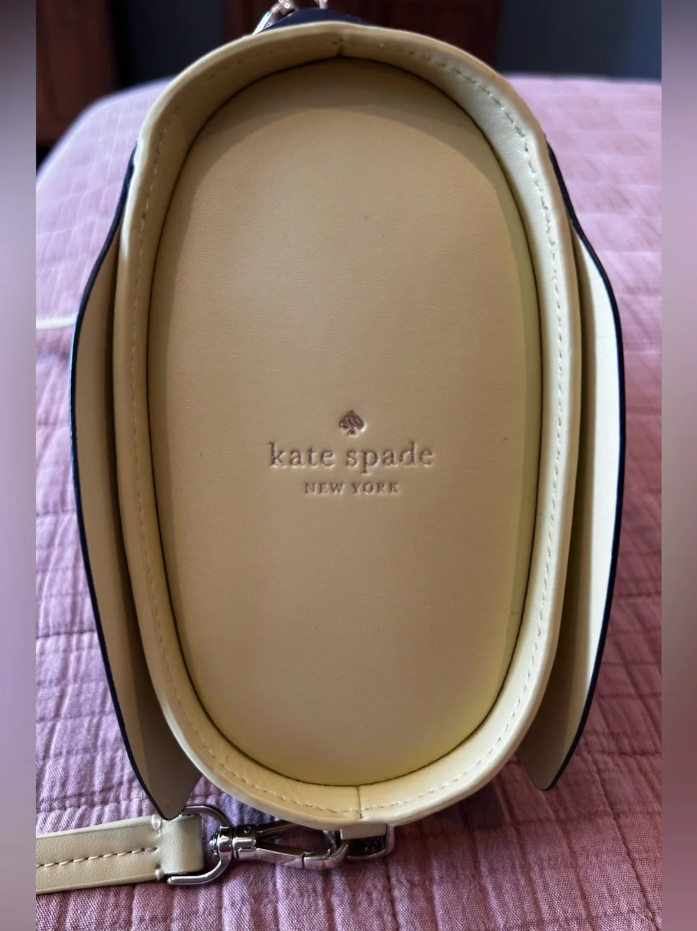 KATE SPADE NEW YORK BONNIE BUTTERFLY CROSSBODY IN BLUE MULTI.